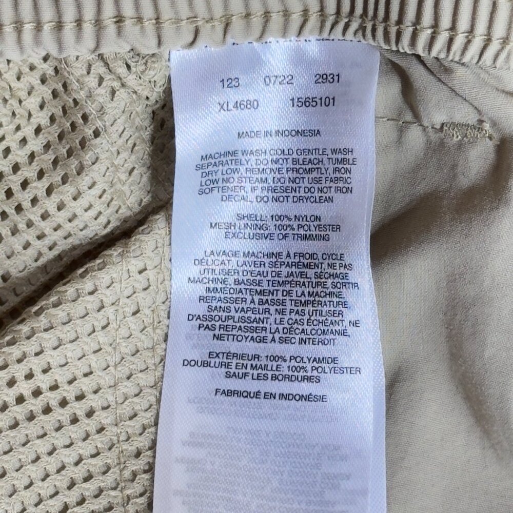COLUMBIA Men's Shorts Khaki Nylon Performance Cargo Pockets Size XL - Picture 8 of 12